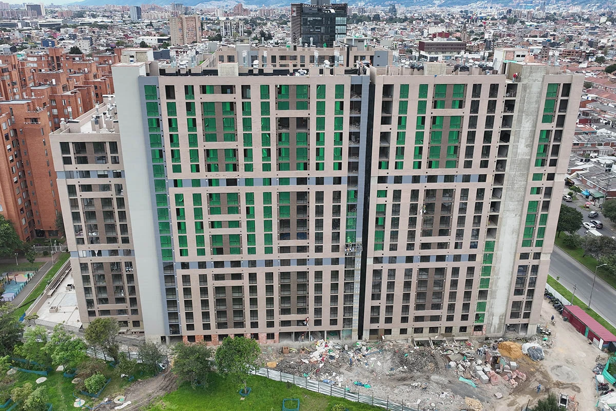 Foto del proyecto Salitre Living en avance de obra julio de 2025