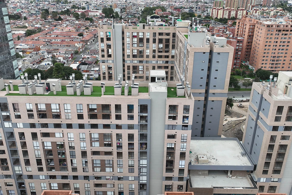 Foto del proyecto Salitre Living en avance de obra julio de 2025