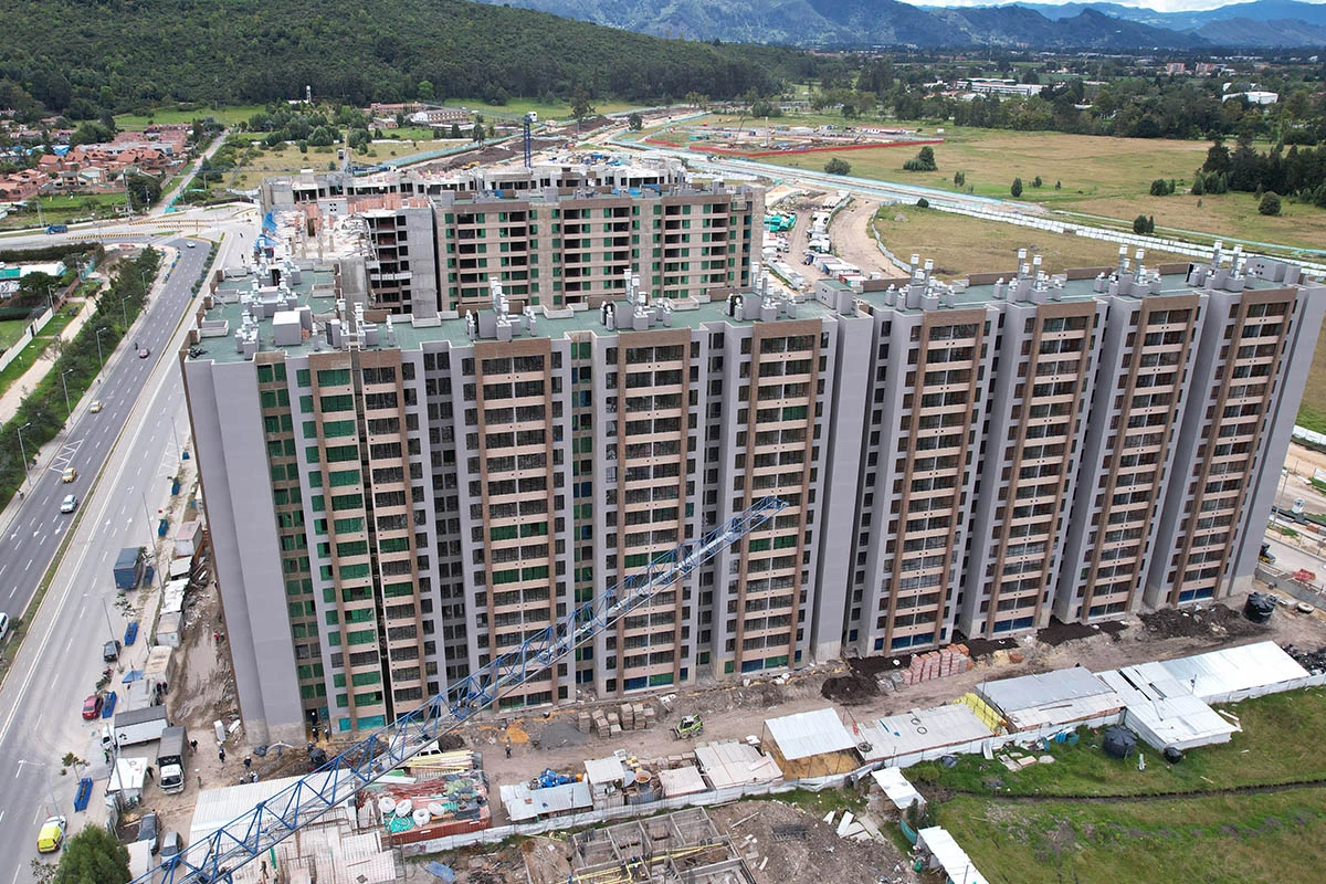 Foto del proyecto Tramonte Living en avance de obra julio de 2025