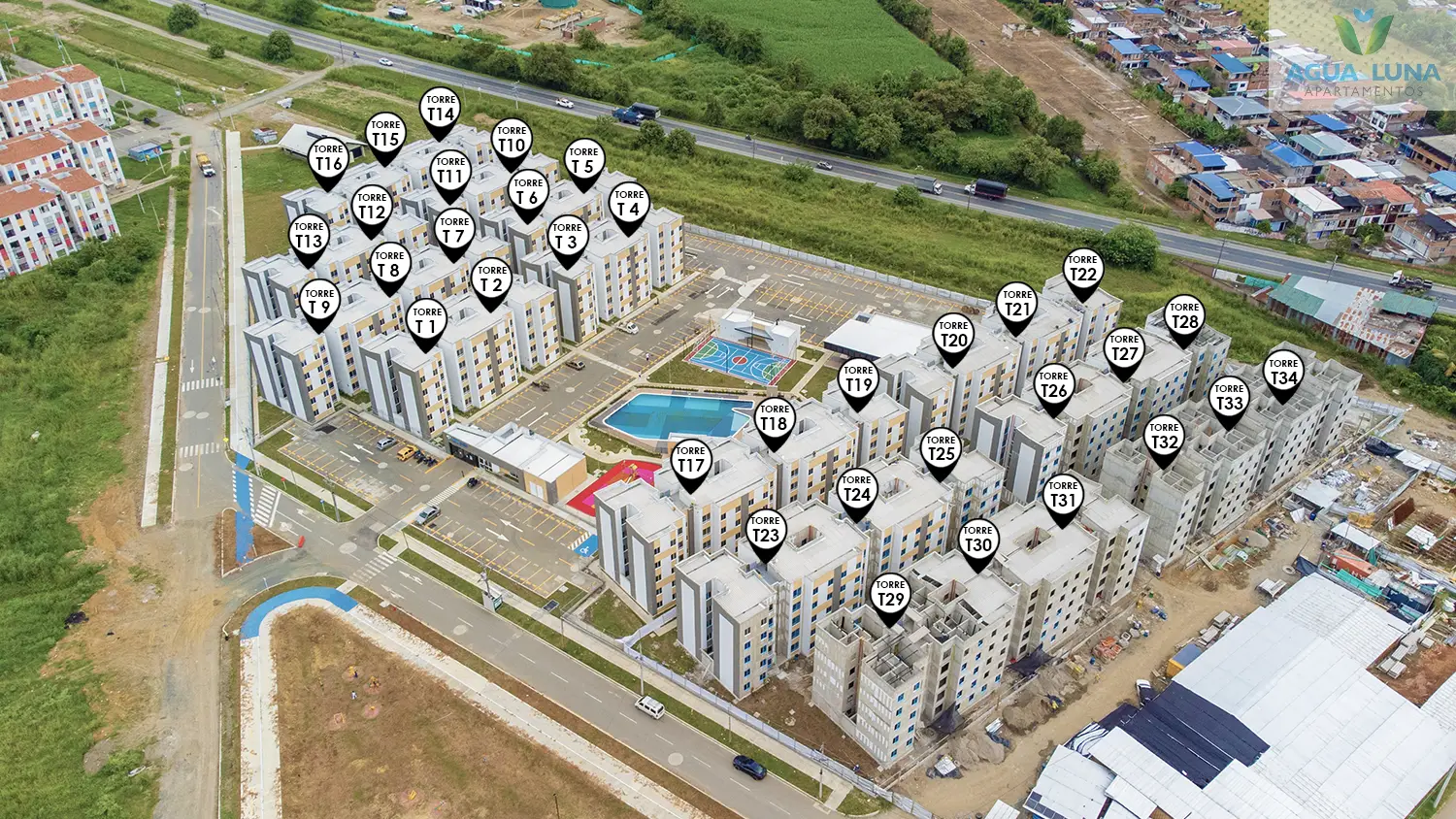 Foto del proyecto en avance de obra Junio de 2025