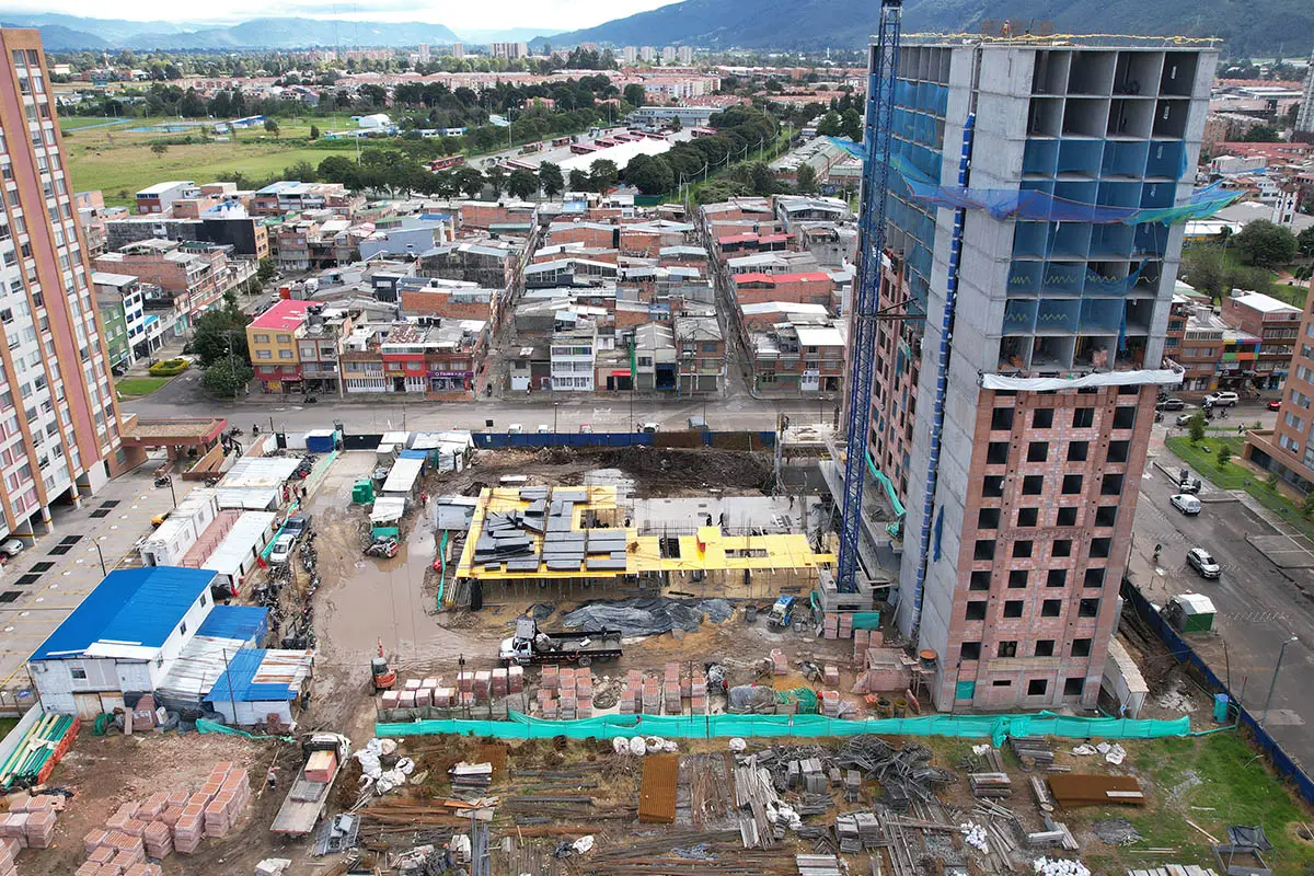 Foto del proyecto Baviera Park en avance de obra junio de 2025