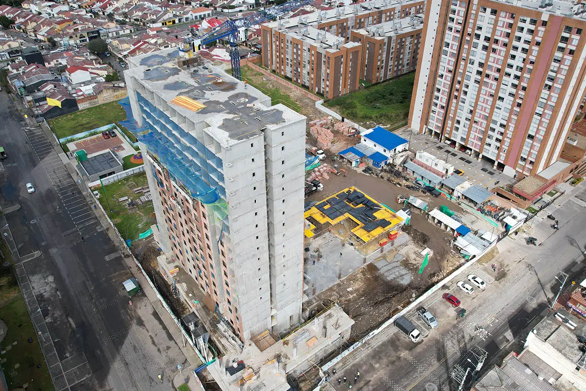 Foto del proyecto Baviera Park en avance de obra junio de 2025