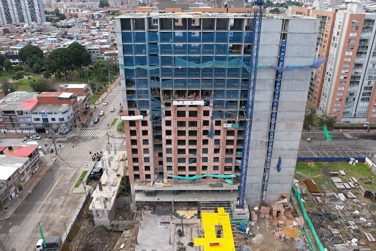 Foto del proyecto Baviera Park en avance de obra junio de 2025