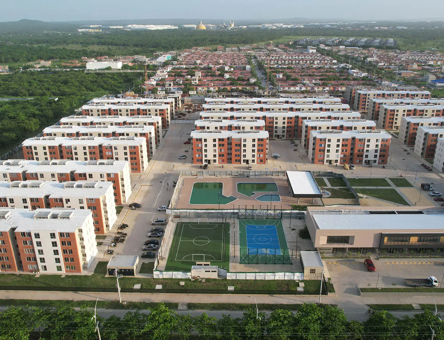 Foto del proyecto Bonavento en avance de obra junio de 2025