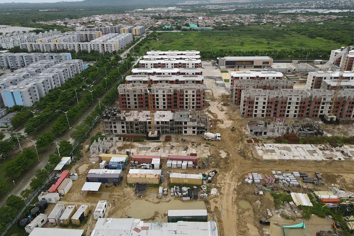 Foto del proyecto Bonavento en avance de obra Junio de 2024