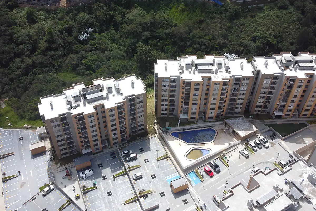 Foto del proyecto Bosque Ceibal en avance de obra junio de 2025