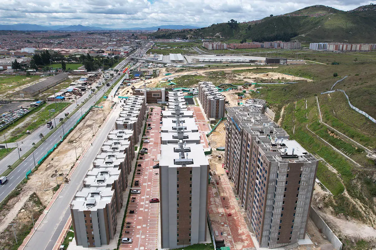 Foto del proyecto Caminos del Vinculo en avance de obra junio de 2025