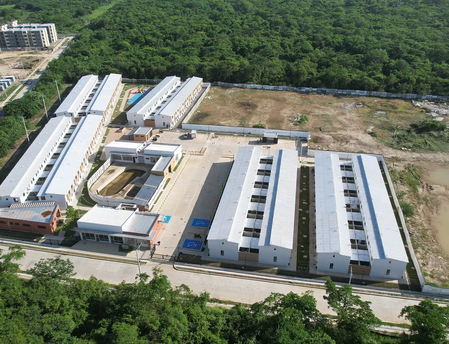 Foto del proyecto Casas de Portobelo en avance de obra junio de 2025