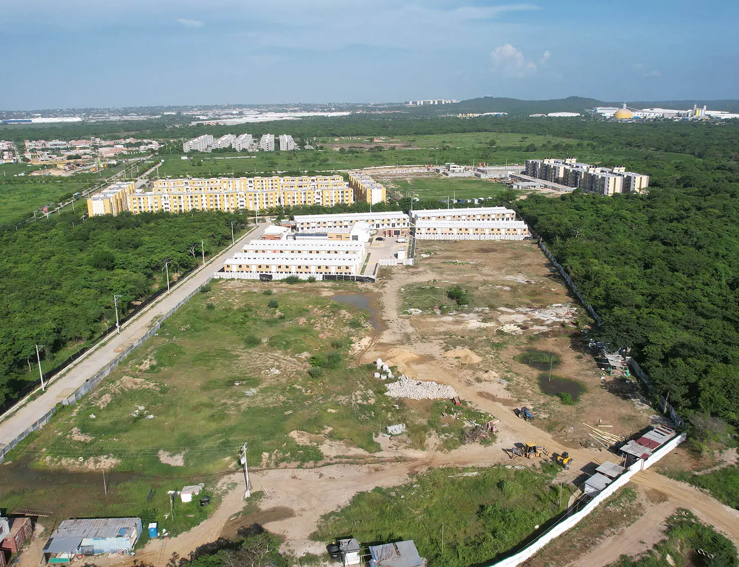 Foto del proyecto Casas de Portobelo en avance de obra junio de 2025