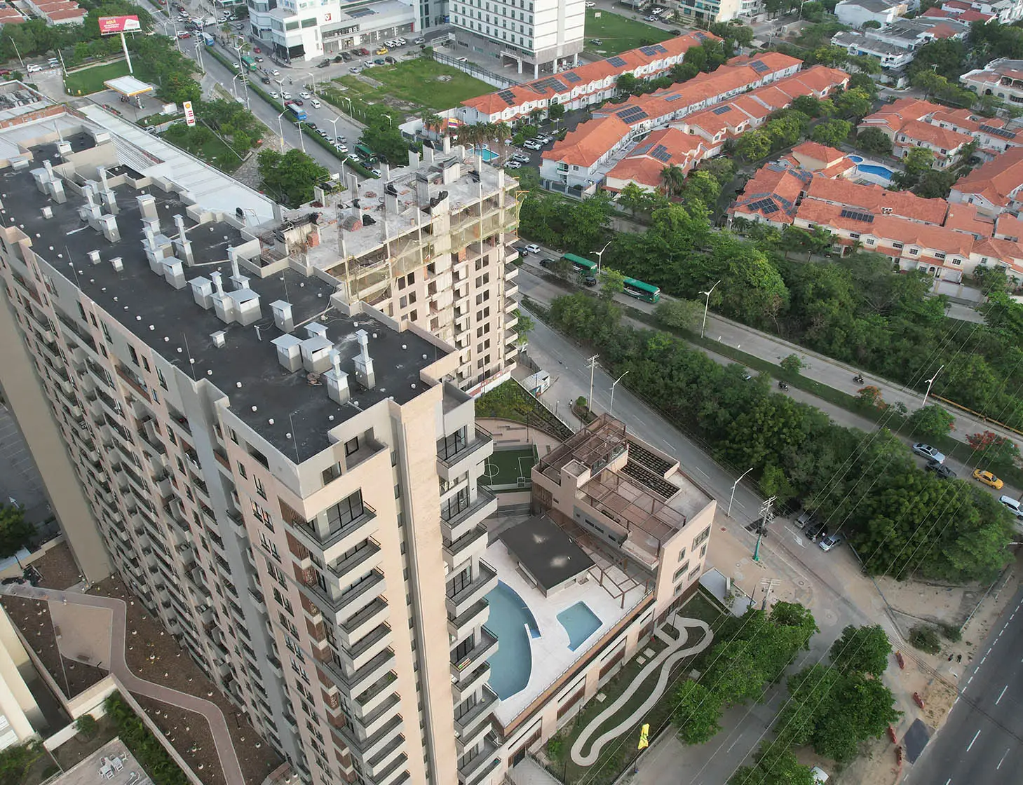 Foto del proyecto Castellana 51 en avance de obra junio de 2025
