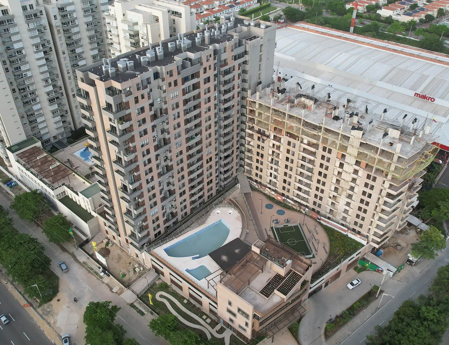 Foto del proyecto Castellana 51 en avance de obra junio de 2025
