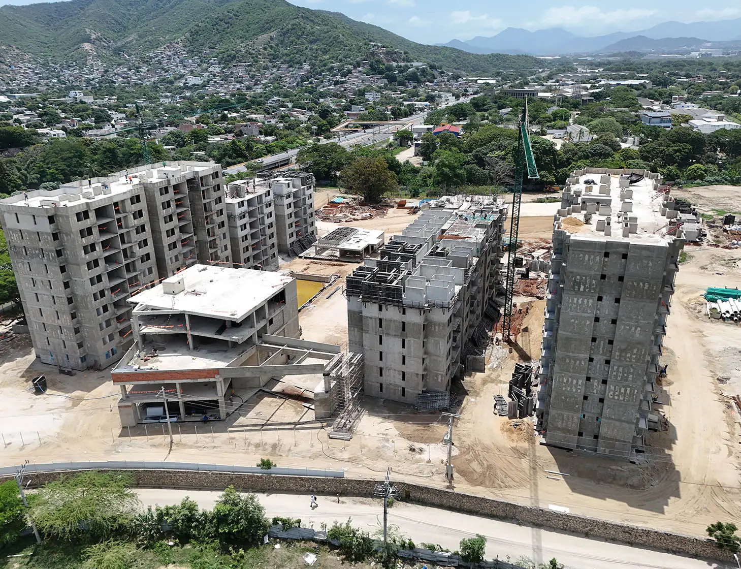 Foto del Proyecto Country Reservado en avance de obra junio de 2025