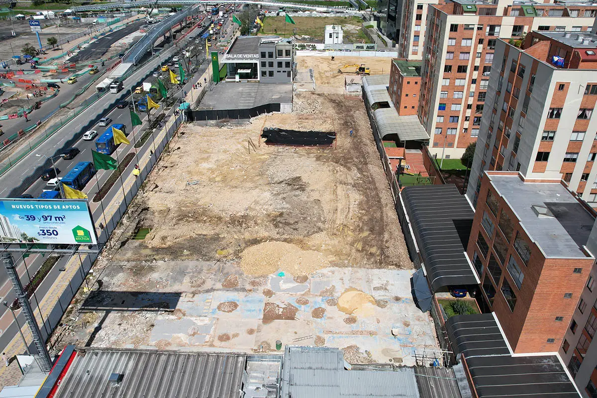 Foto del proyecto La Floresta Living en avance de obra junio de 2025