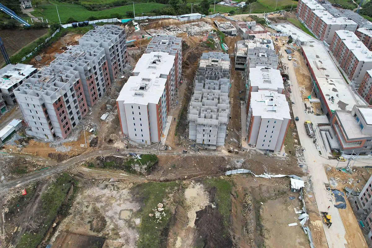 Foto del proyecto Las Violetas en avance de obra junio de 2025
