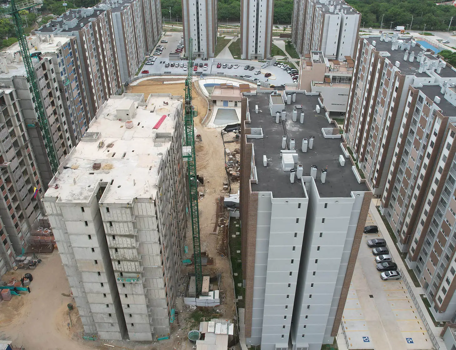 Foto del proyecto Manglar en avance de obra junio de 2025