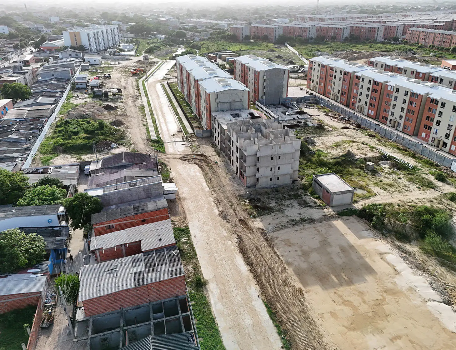 Foto del proyecto Puerto Campana en avance de obra junio del 2025