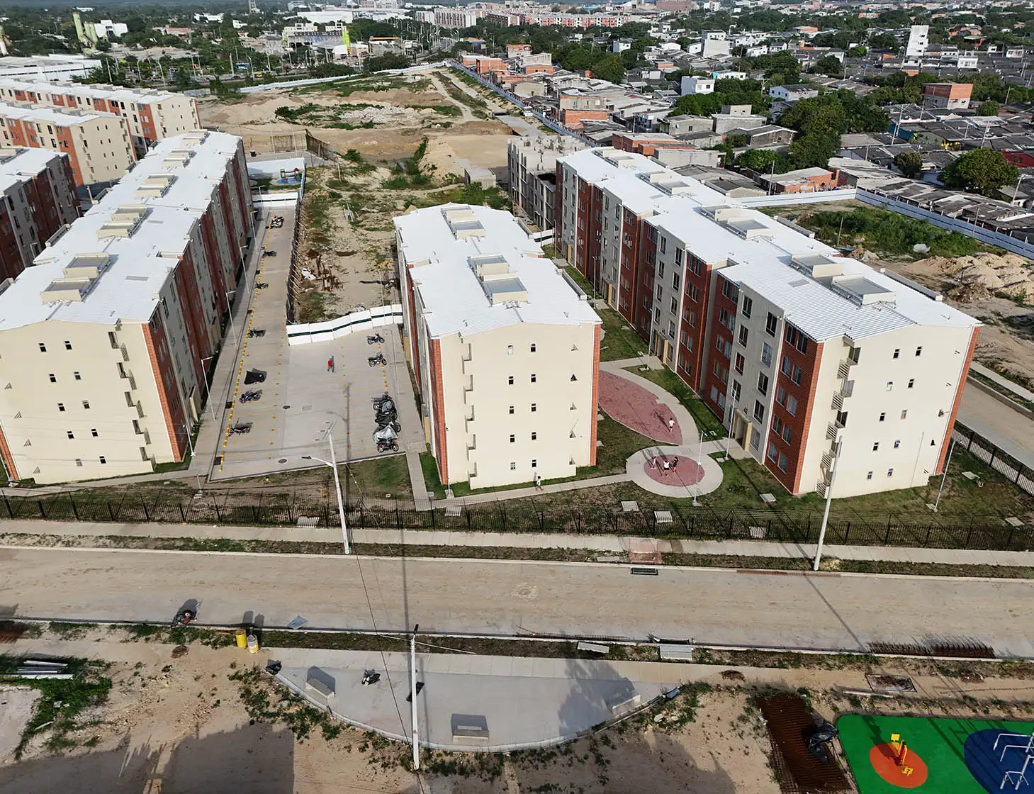 Foto del proyecto Puerto Campana en avance de obra junio del 2025