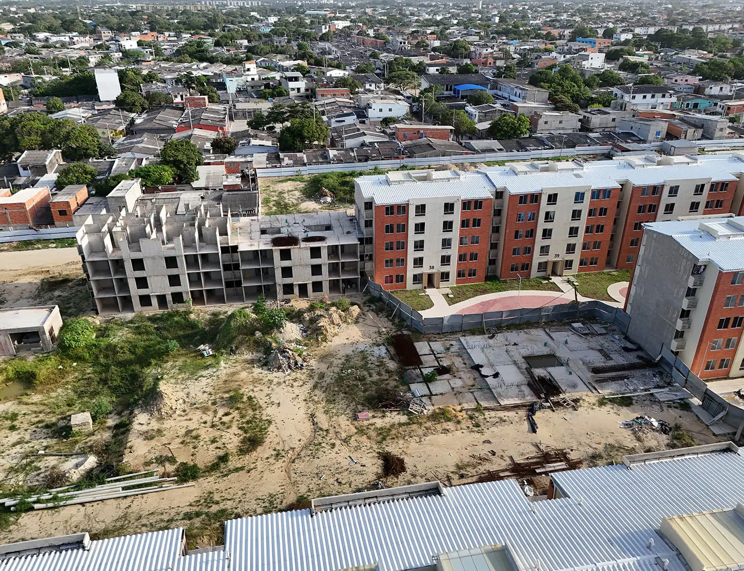 Foto del proyecto Puerto Campana en avance de obra junio del 2025