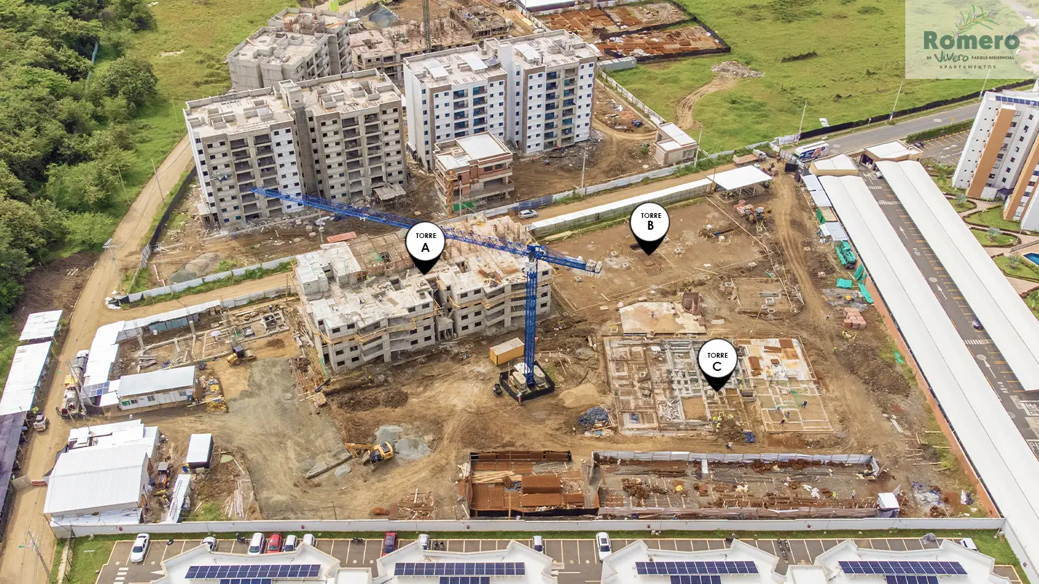 Foto del proyecto en avance de obra Junio de 2025