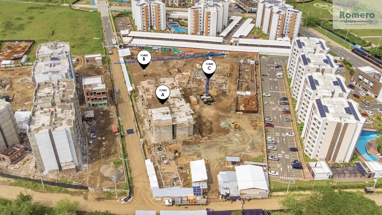 Foto del proyecto en avance de obra Junio de 2025