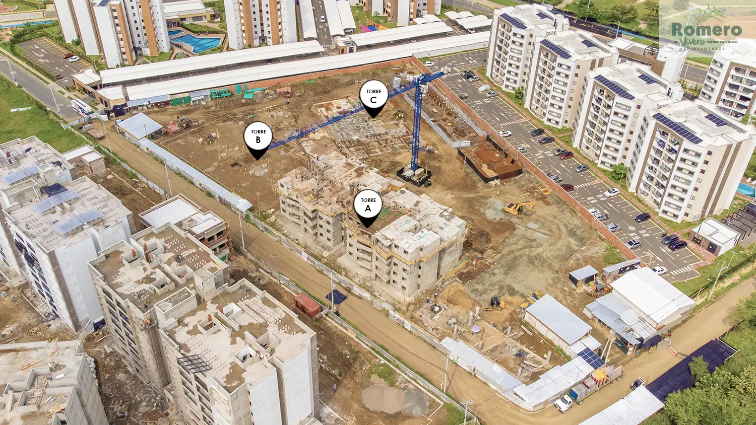 Foto del proyecto en avance de obra Junio de 2025