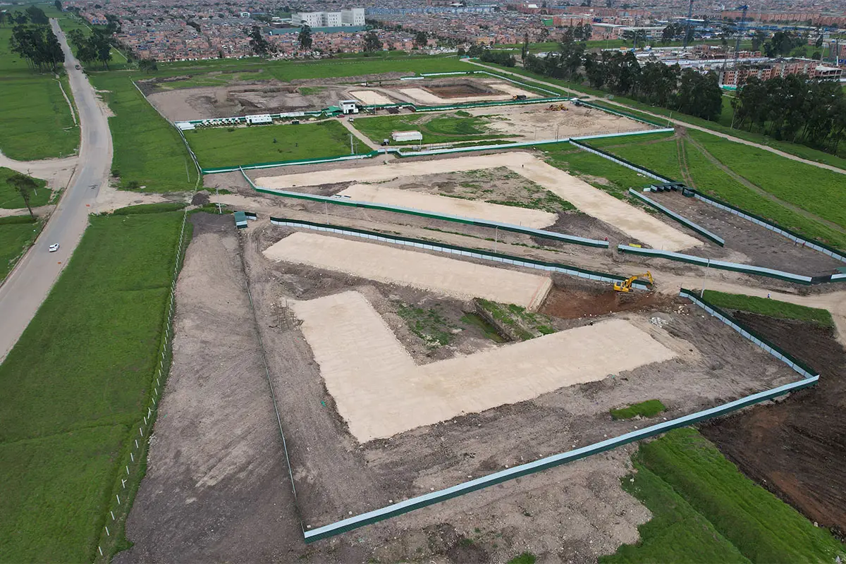 Foto del proyecto Rosa Celeste en avance de obra Junio de 2024