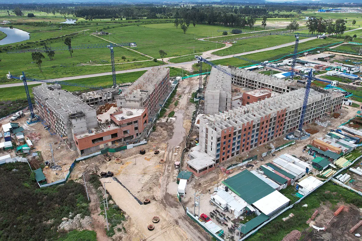 Foto del proyecto Rosa Turquesa en avance de obra junio de 2025