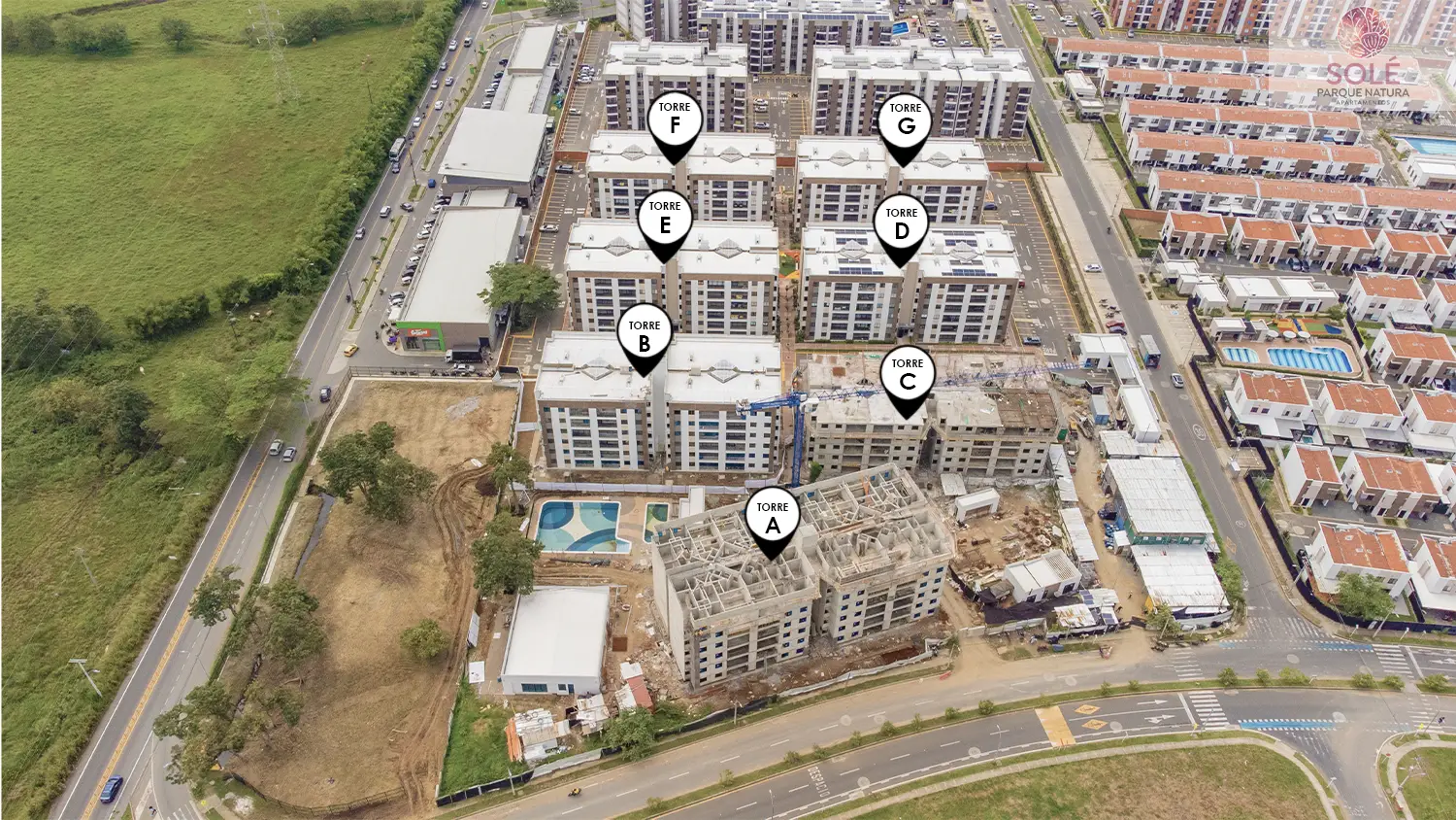 Foto del proyecto en avance de obra Junio de 2025