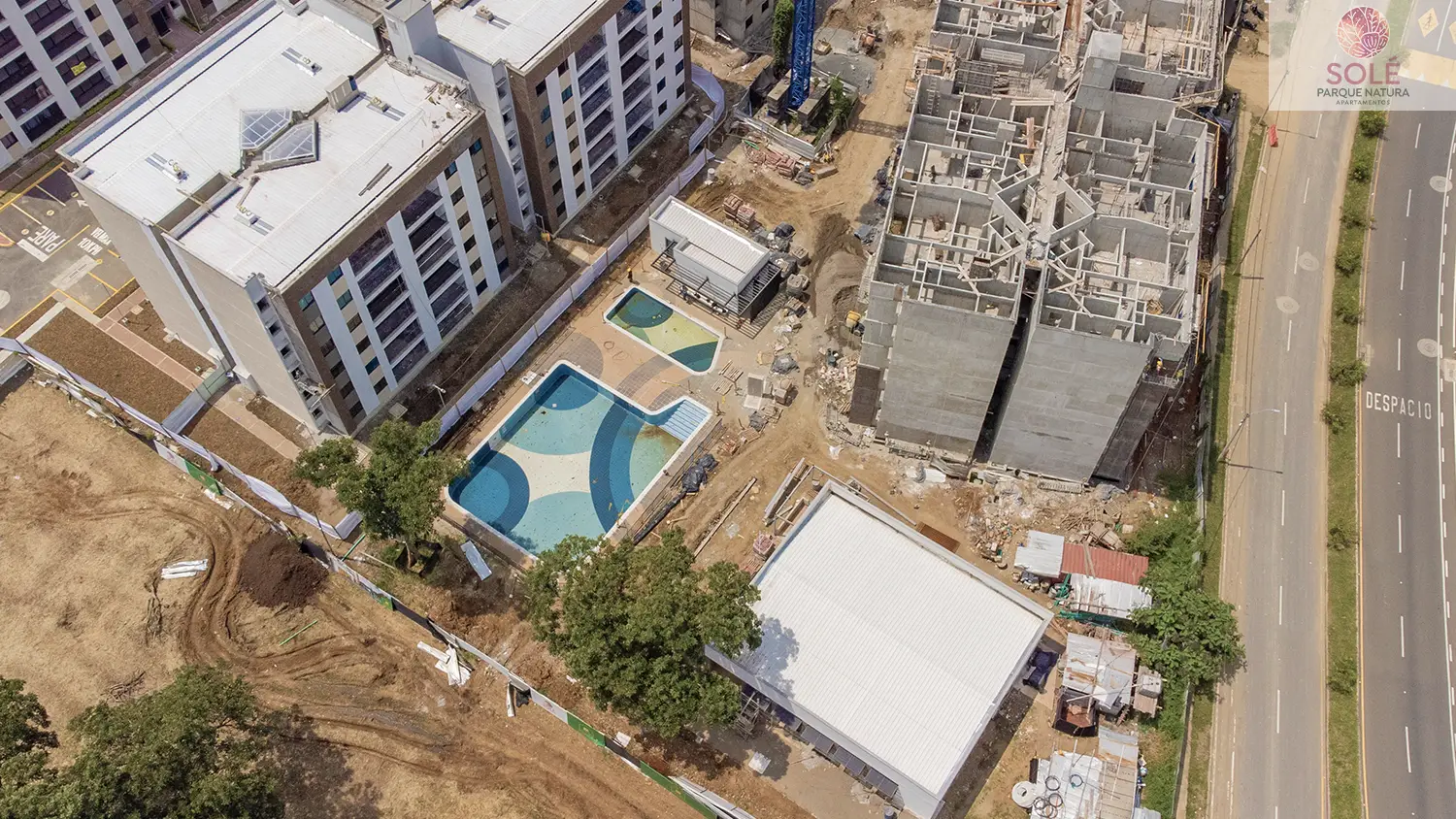 Foto del proyecto en avance de obra Junio de 2025