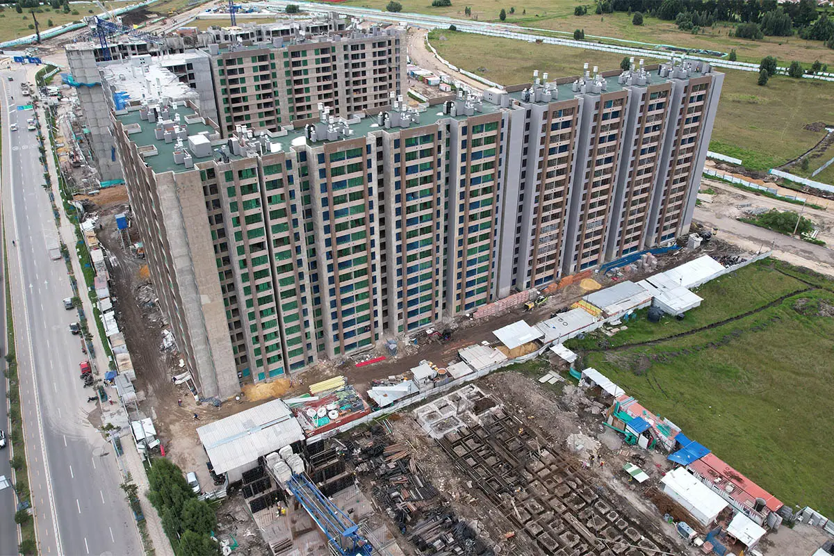 Foto del proyecto Tramonte Living en avance de obra junio de 2025