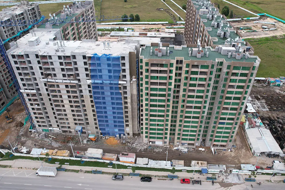 Foto del proyecto Tramonte Living en avance de obra junio de 2025