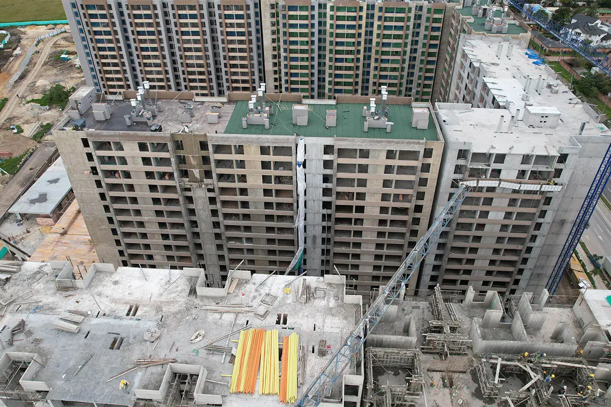 Foto del proyecto Tramonte Living en avance de obra junio de 2025