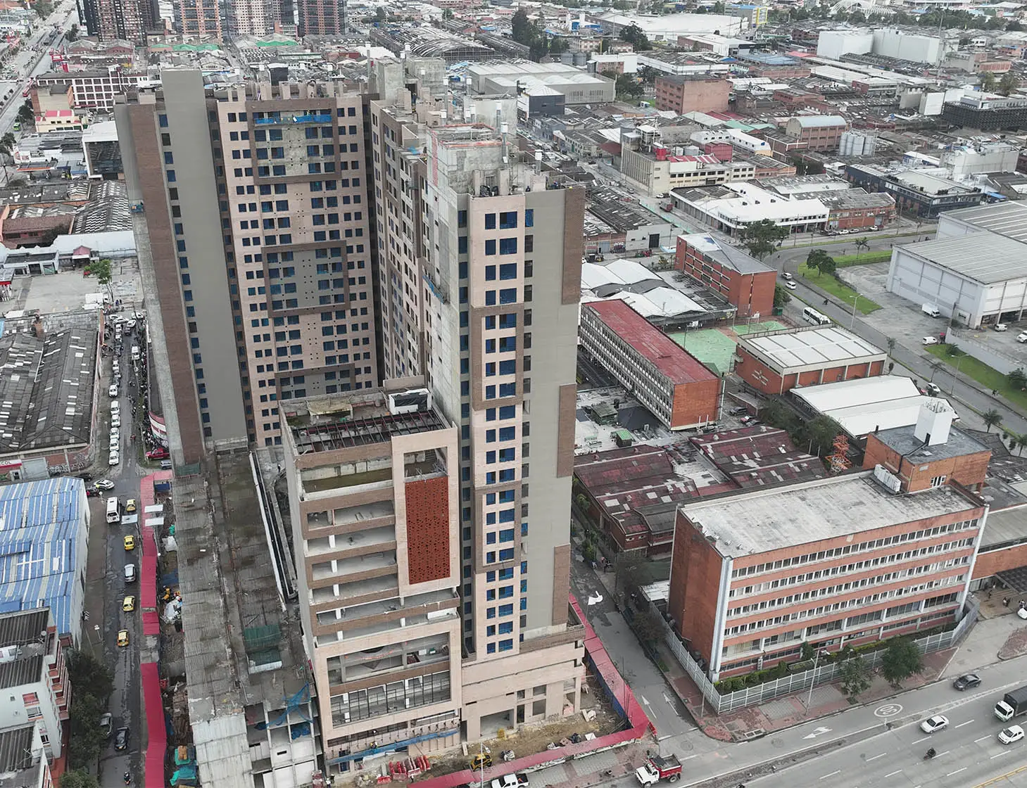 Foto del proyecto Urbana 30 en avance de obra junio de 2025