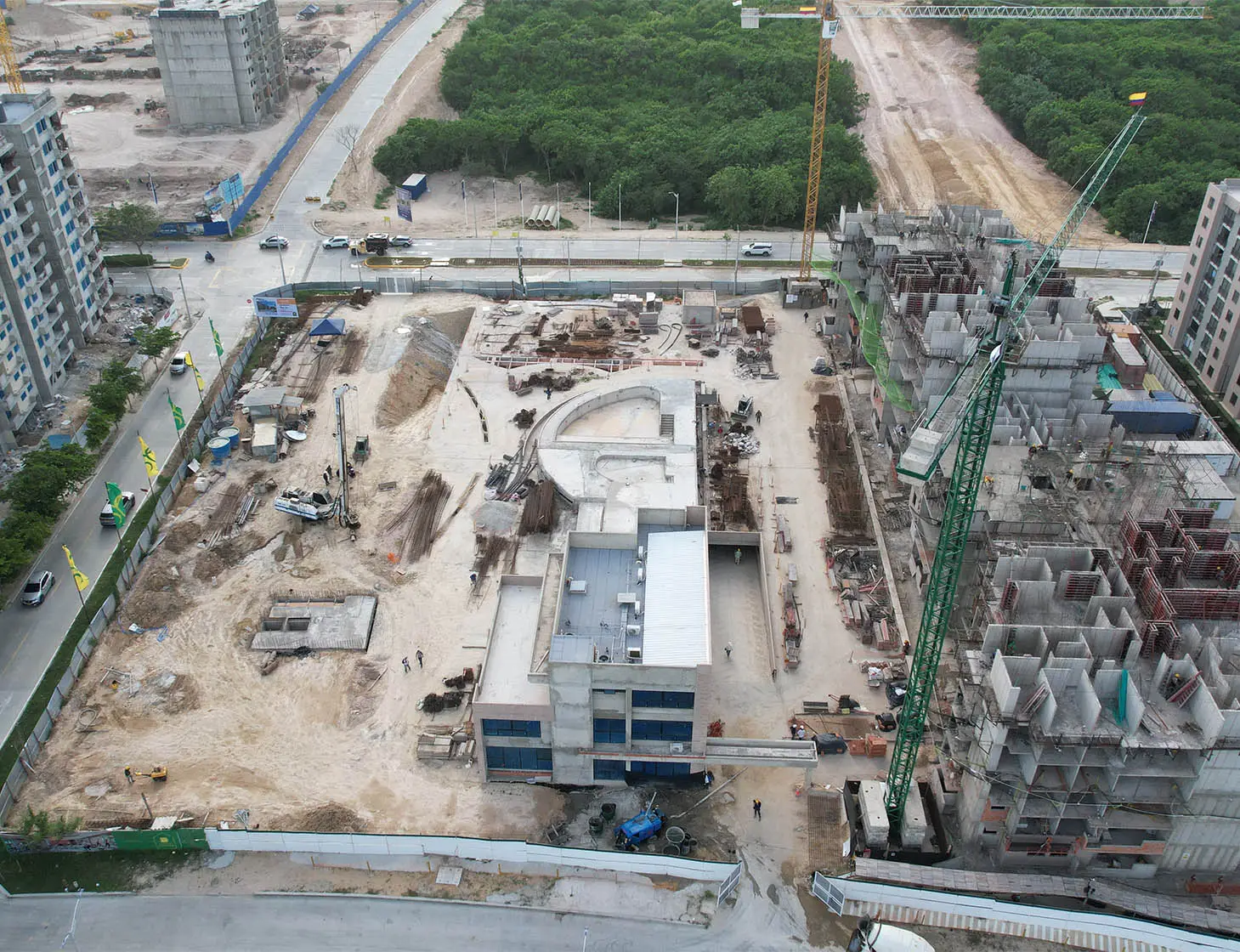  Foto del proyecto Vizcaina en avance de obra junio de 2025