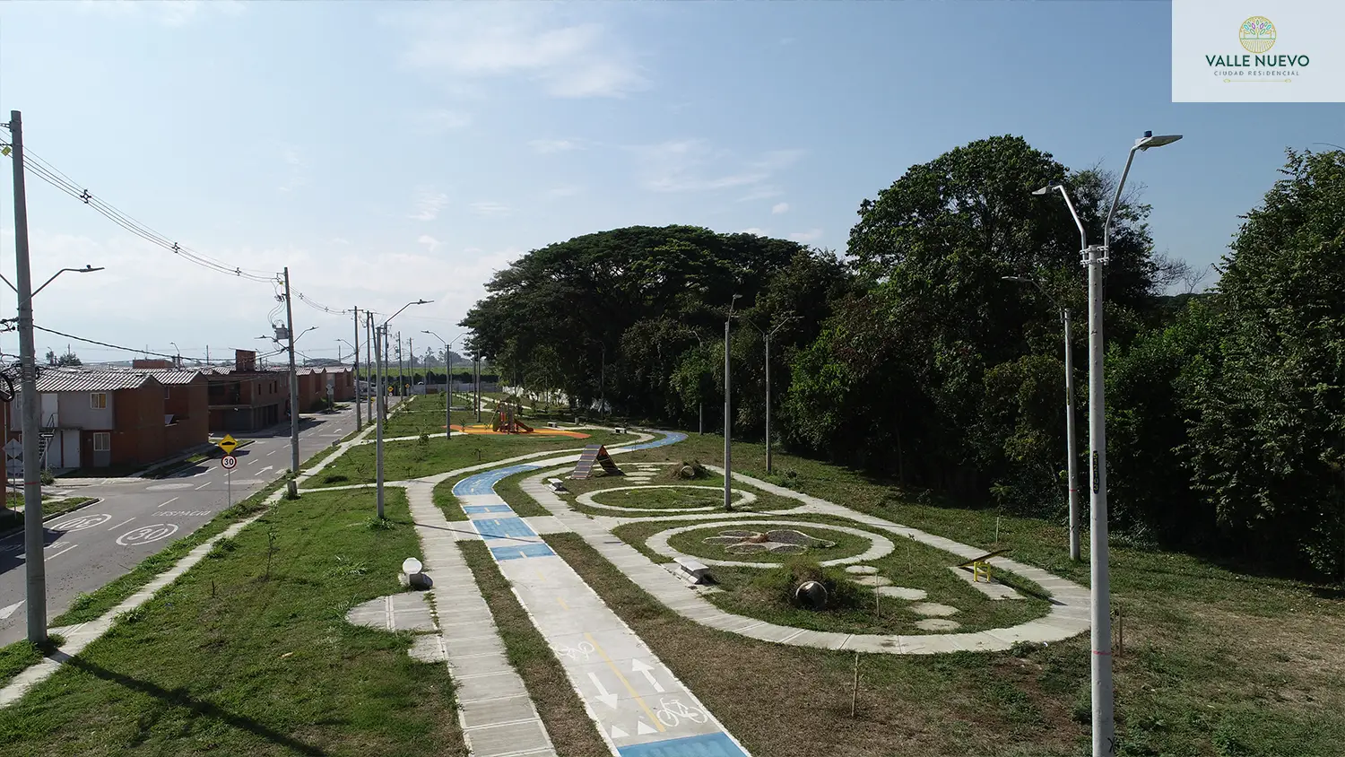 Foto del Macroproyecto Valle Nuevo en avance de obra Julio 2025