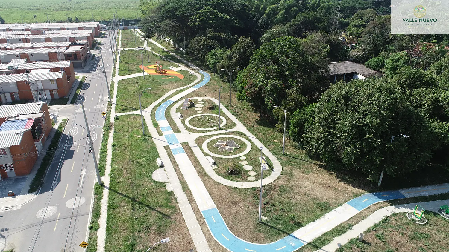 Foto del Macroproyecto Valle Nuevo en avance de obra Julio 2025