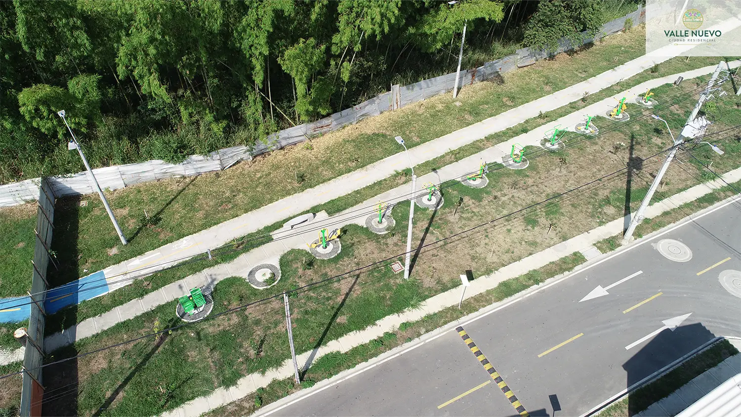 Foto del Macroproyecto Valle Nuevo en avance de obra Julio 2025