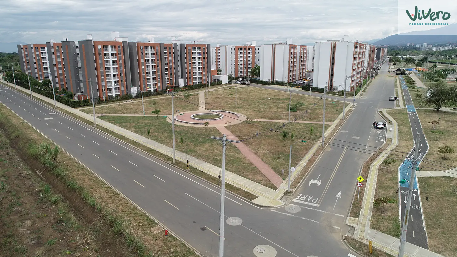 Foto del Macroproyecto Vivero en avance de obra Julio 2025