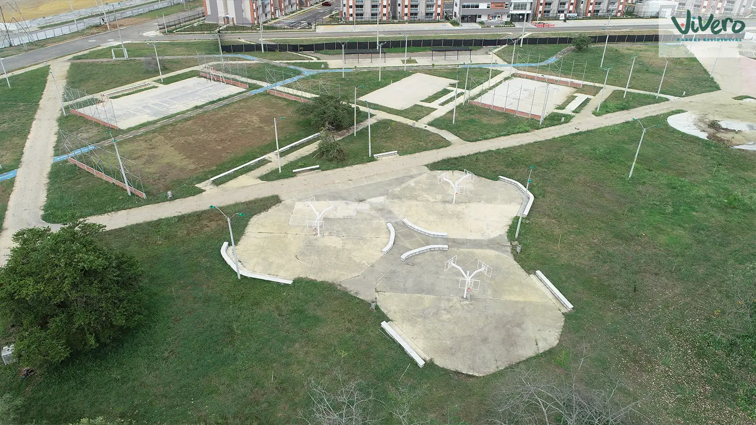 Foto del Macroproyecto Vivero en avance de obra Julio 2025