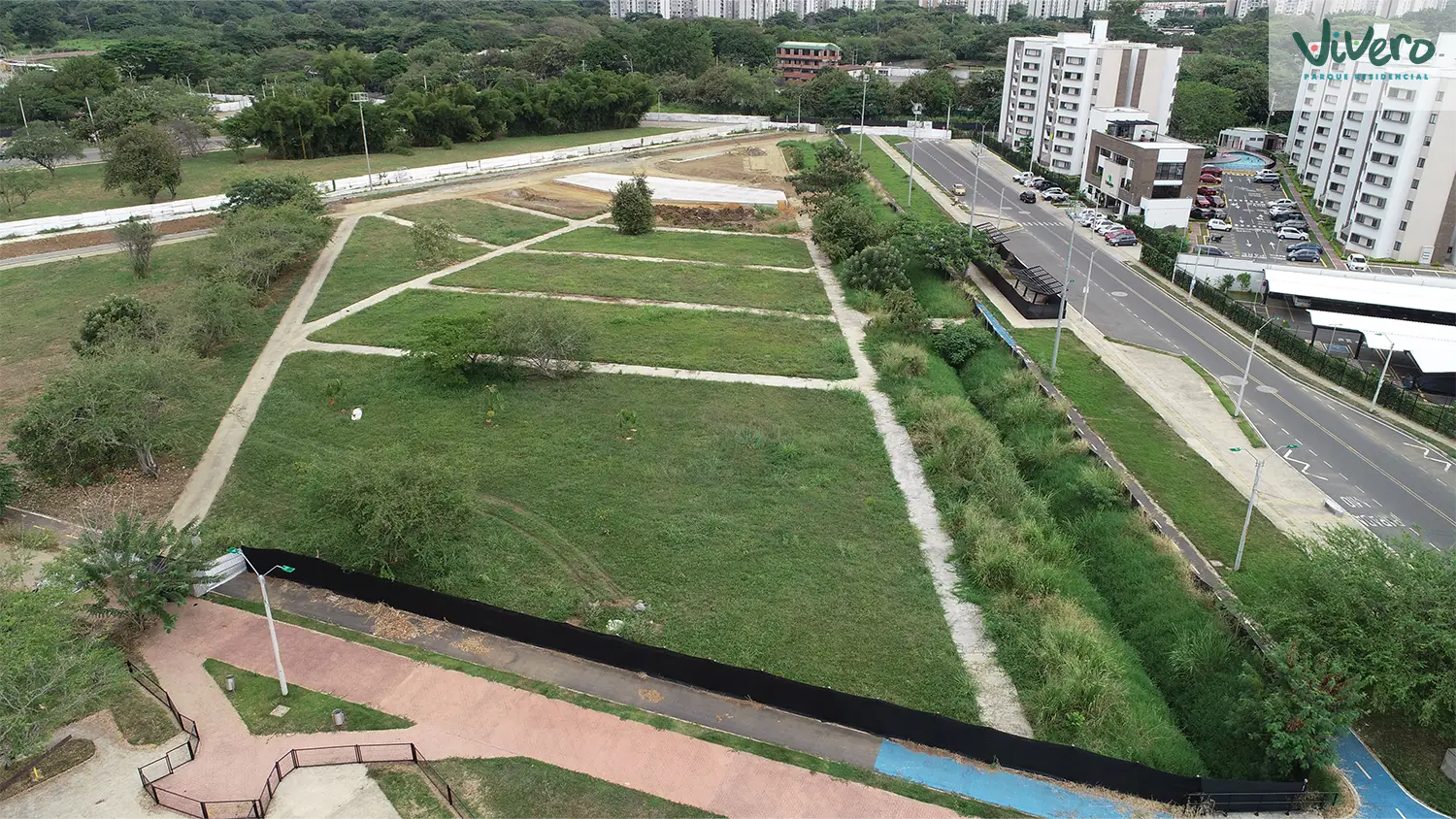 Foto del Macroproyecto Vivero en avance de obra Julio 2025