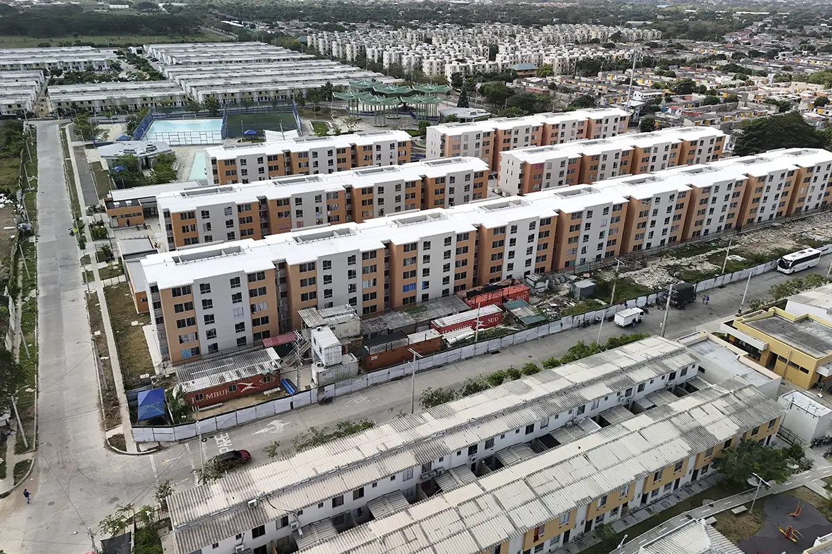 Foto del proyecto Casas de Magenta en avance de obra Enero de 2026