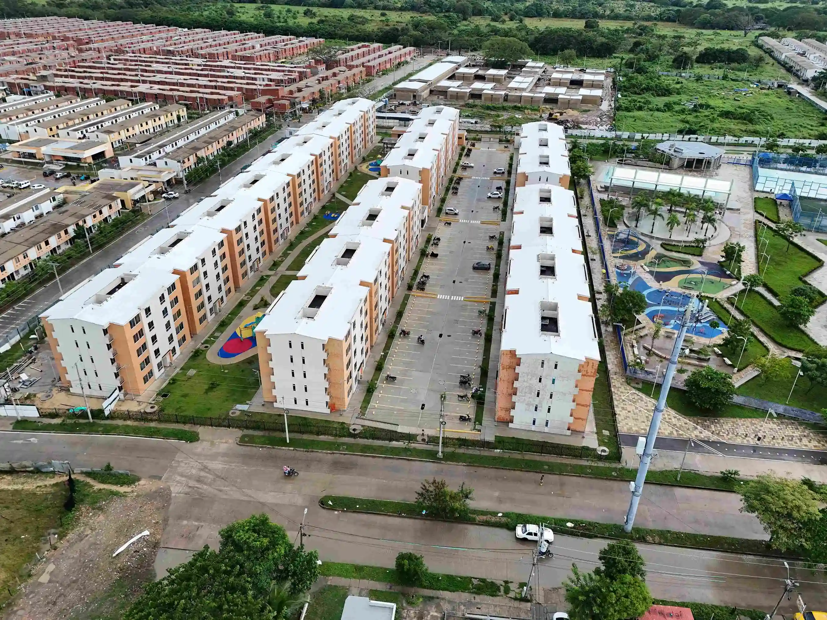 Foto del proyecto Magenta en avance de obra septiembre de 2025