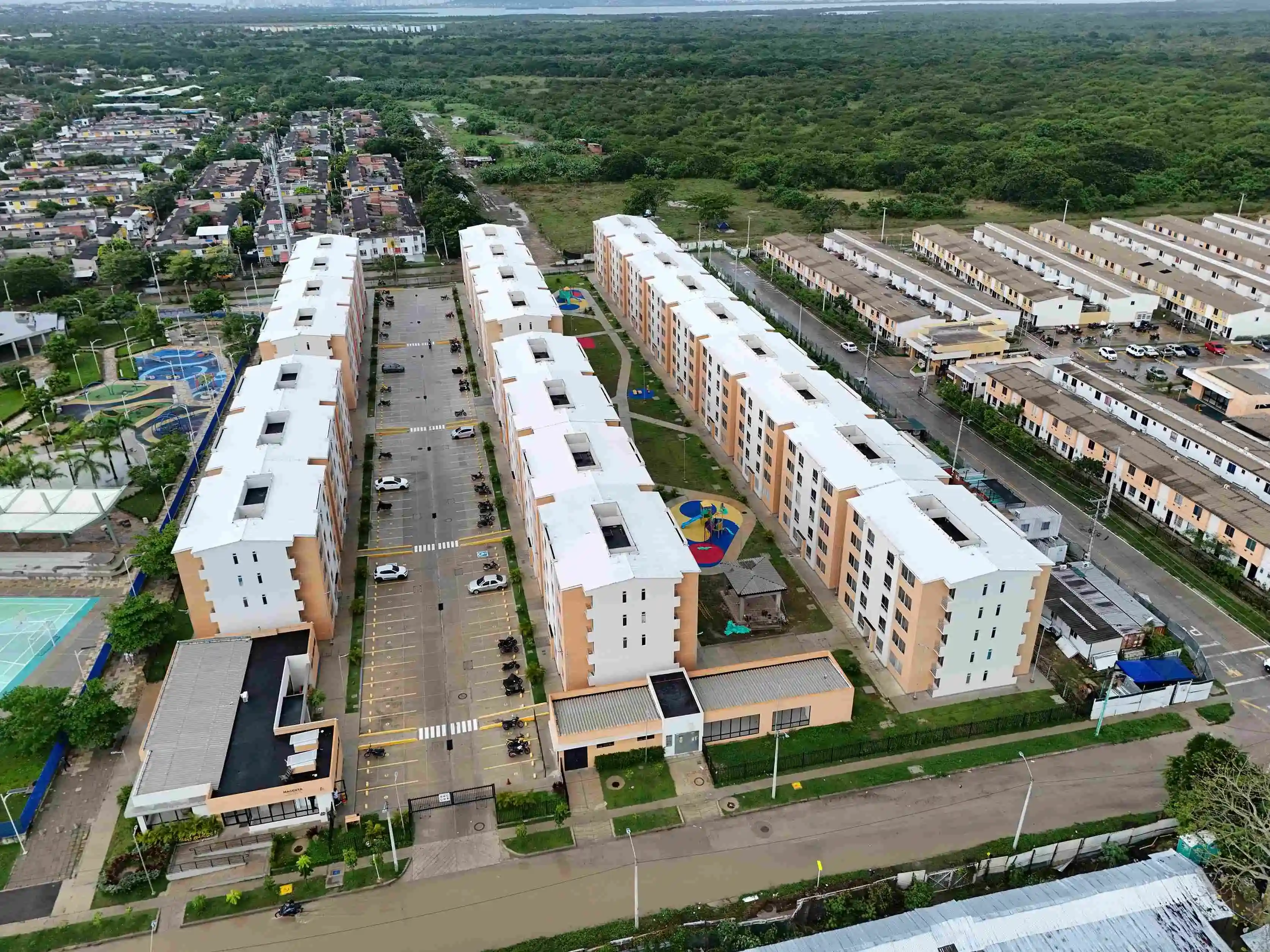 Foto del proyecto Magenta en avance de obra septiembre de 2025