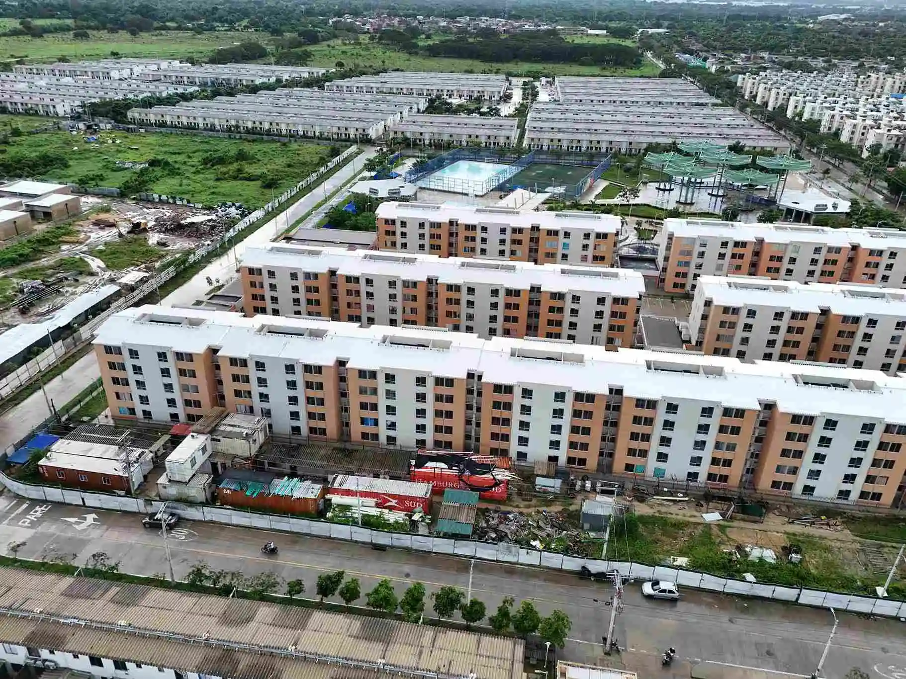 Foto del proyecto Magenta en avance de obra septiembre de 2025