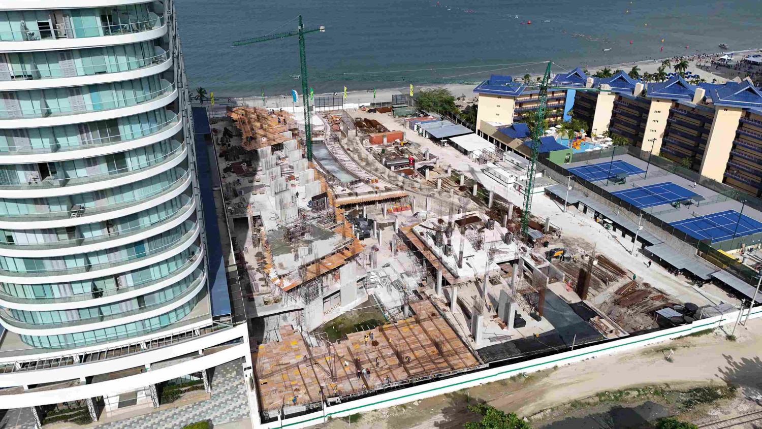 Foto del proyecto en avance de obra Marawa octubre de 2025