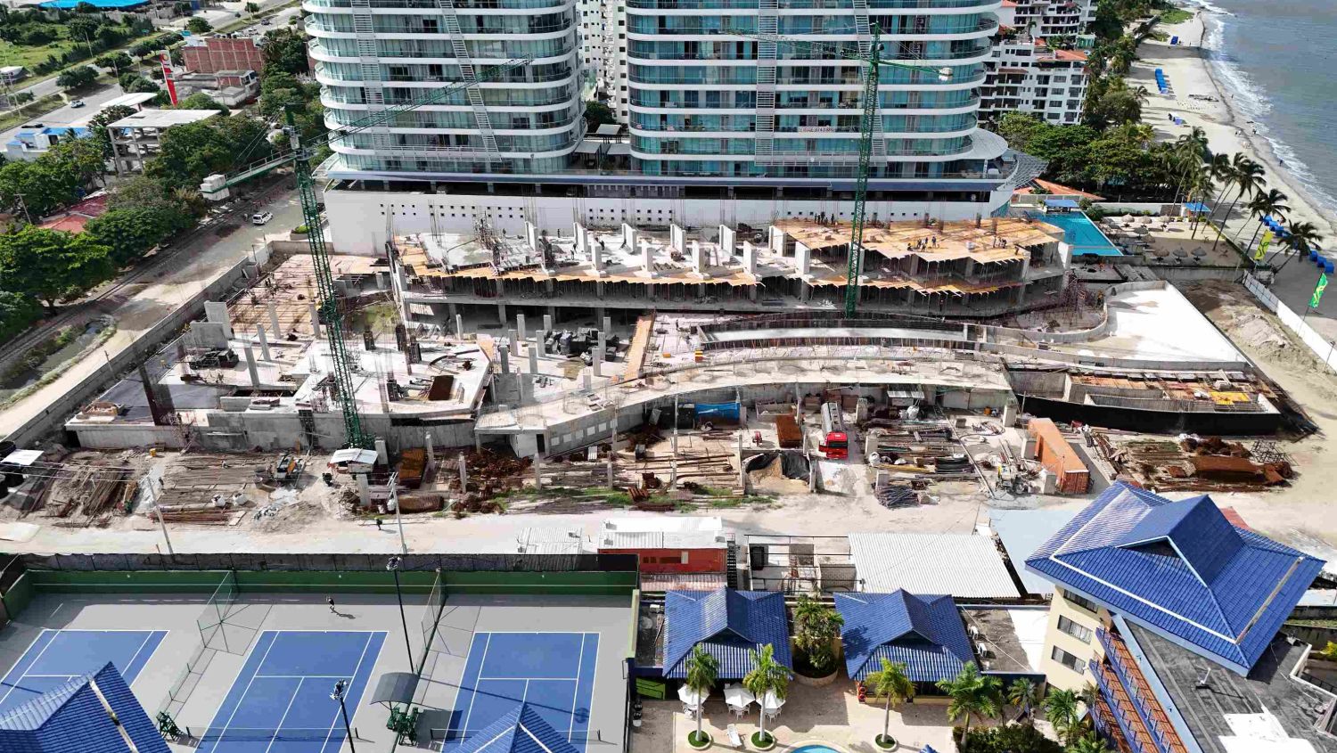 Foto del proyecto en avance de obra Marawa octubre de 2025