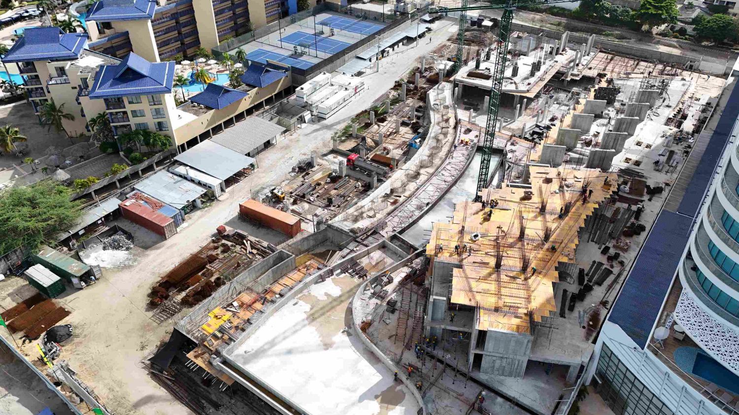 Foto del proyecto en avance de obra Marawa octubre de 2025