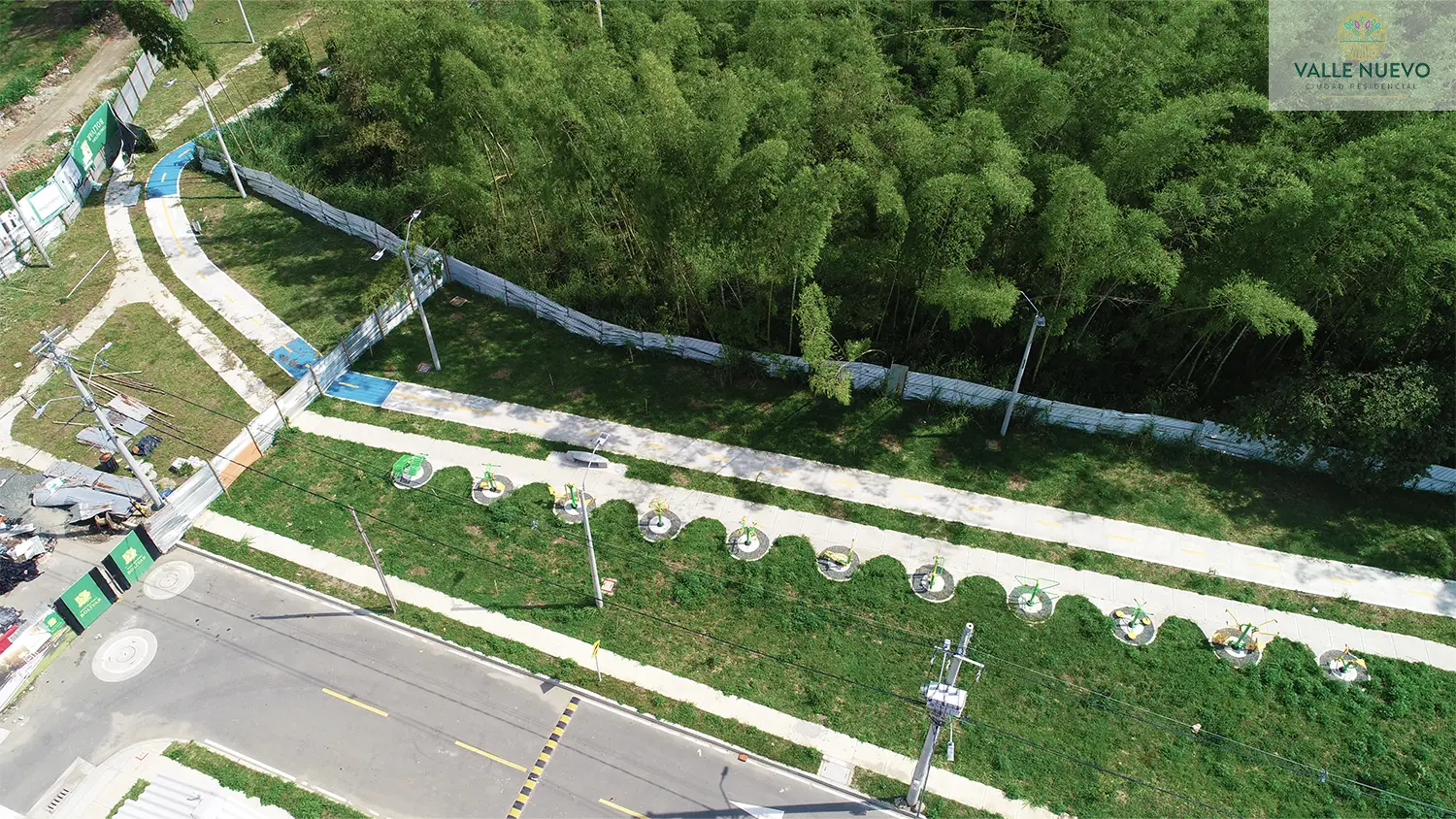 Foto del Macroproyecto Valle Nuevo en avance de obra marzo de 2025