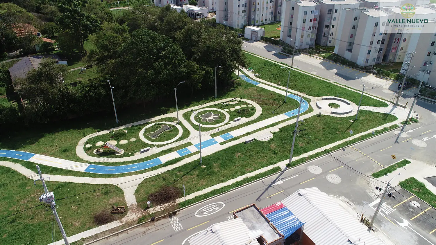 Foto del Macroproyecto Valle Nuevo en avance de obra marzo de 2025