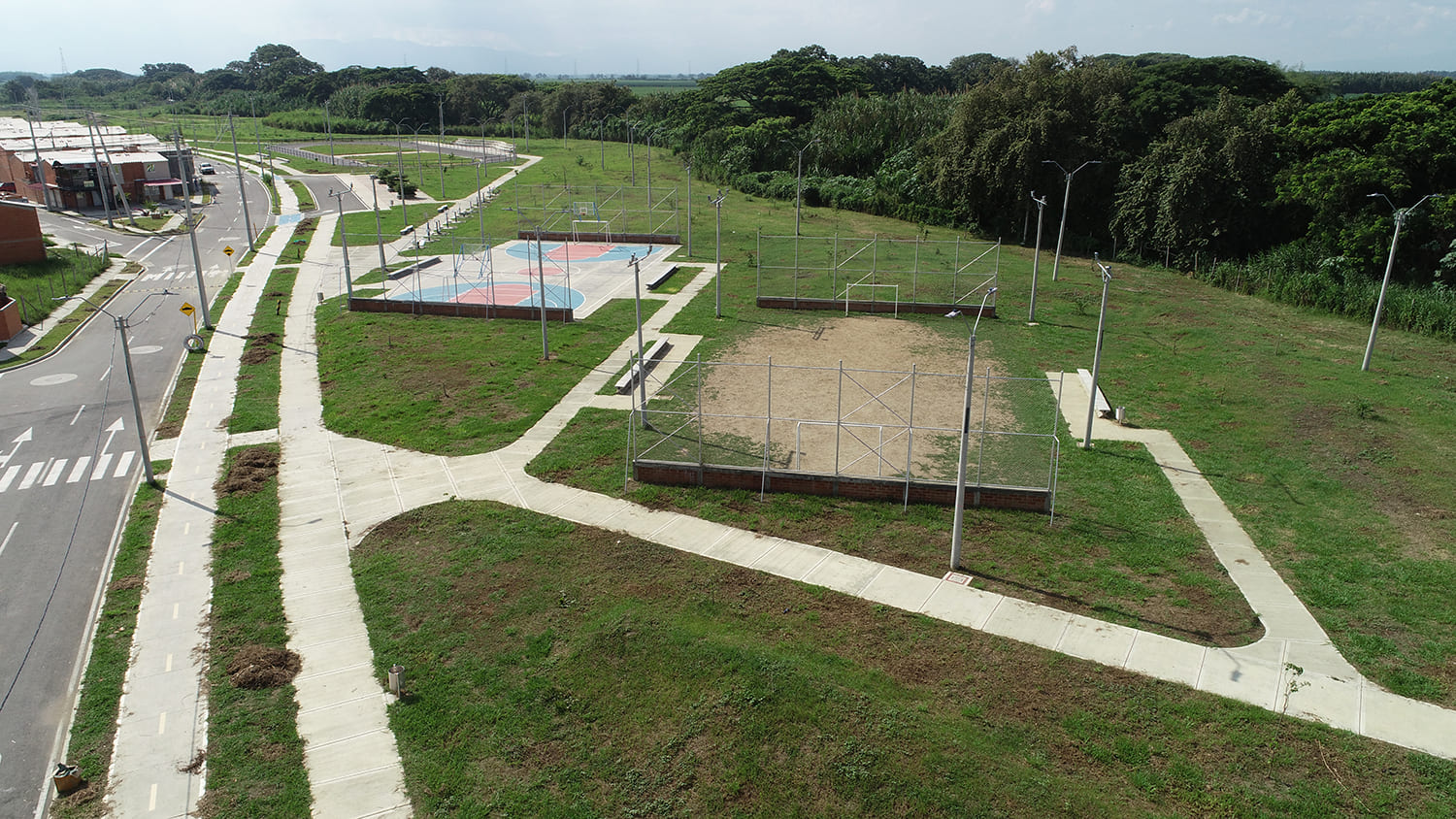 Foto del macroproyecto Belorizonte en avance de obra Mayo de 2024